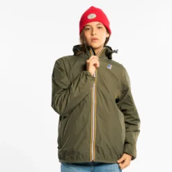 Au Vieux Campeur x K-way - Veste Claude 4.0 - Kaki