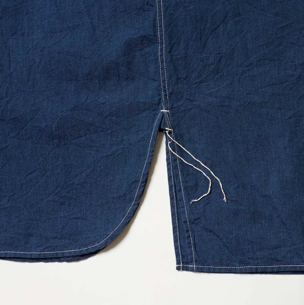 A Vontade - Chemise Pullover - Indigo