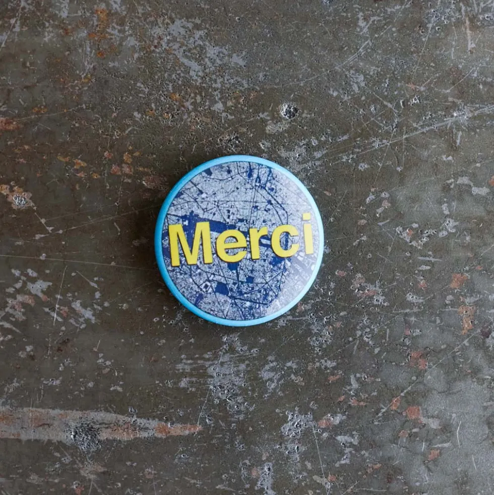 Badge Merci - Paris