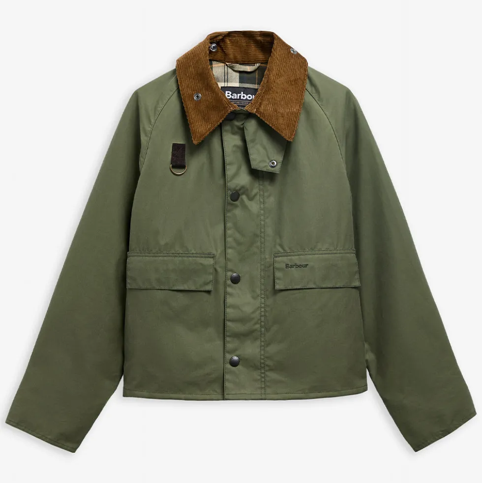 Barbour - Veste Spey Wax - Light Moss