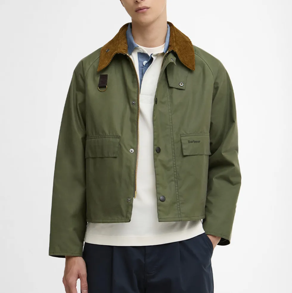 Barbour - Veste Spey Wax - Light Moss