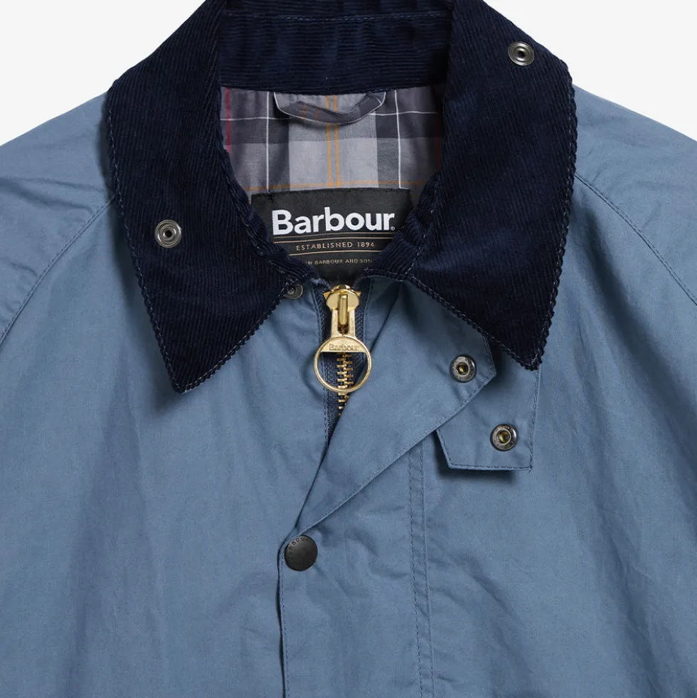 Barbour - Veste Transport Cotton - Bleu Washed