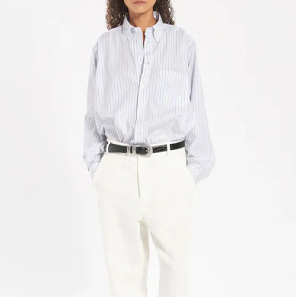 Barena - Chemise Moroso Forier - Blanc & Bleu