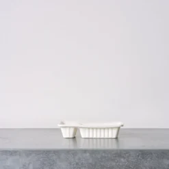Barquette à frites en porcelaine