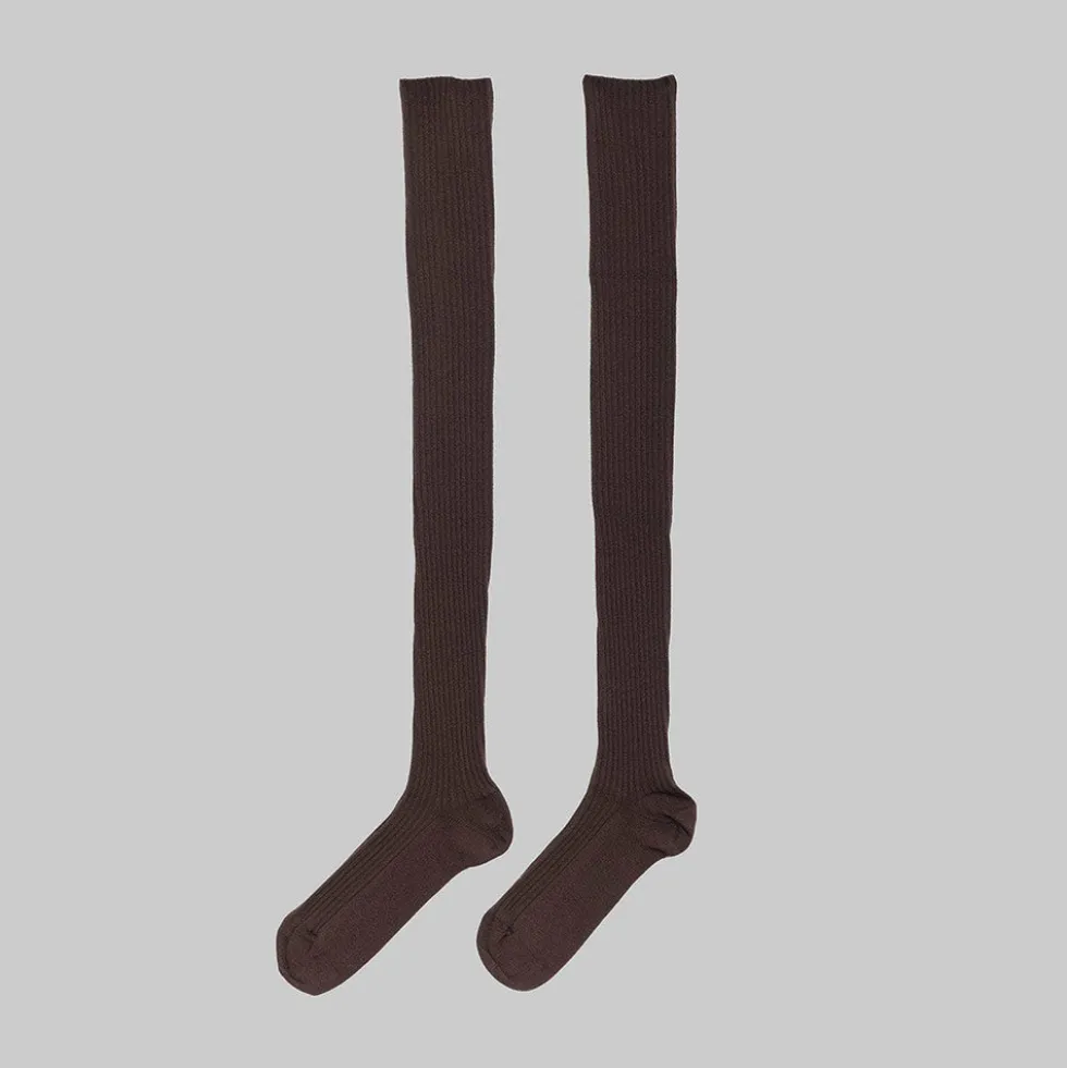 Baserange - Chaussettes Hautes - Orta Brown