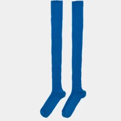 Baserange - Chaussettes Hautes Rib - Bleu Ova