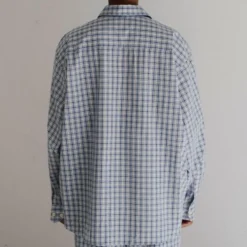 Baserange - Chemise Claude - Blue Check