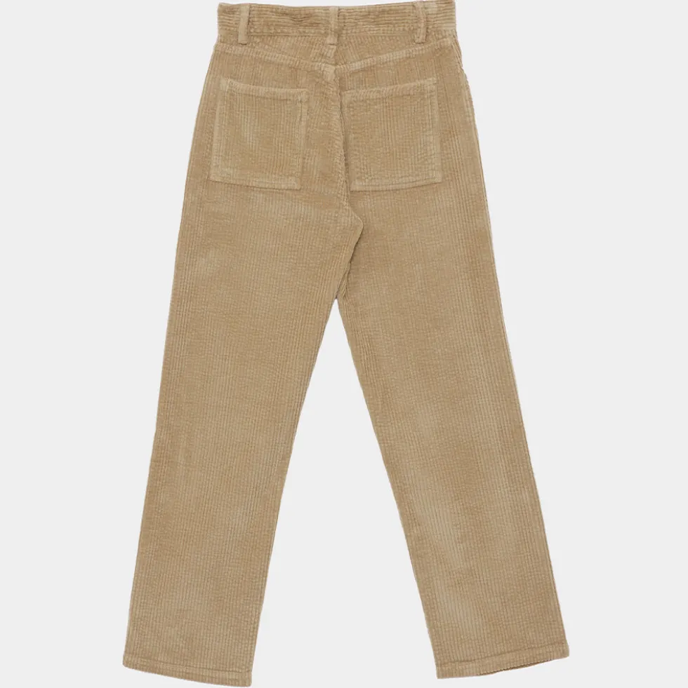 Baserange - Pantalon Tajo - Marron Guve