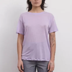 Baserange - T Shirt Ample - Violet