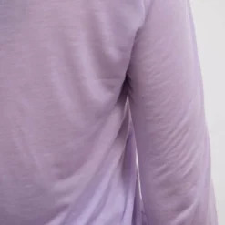 Baserange - T Shirt Manches Longues - Violet