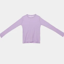 Baserange - T Shirt Manches Longues - Violet