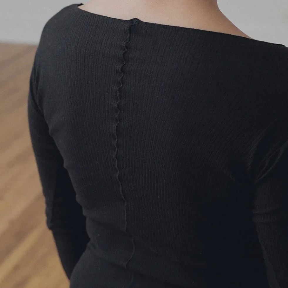 Baserange - T-Shirt Pama - Noir
