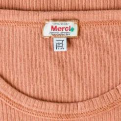 Baserange x Merci - T-Shirt Tower Tréfle Cœur - Rose