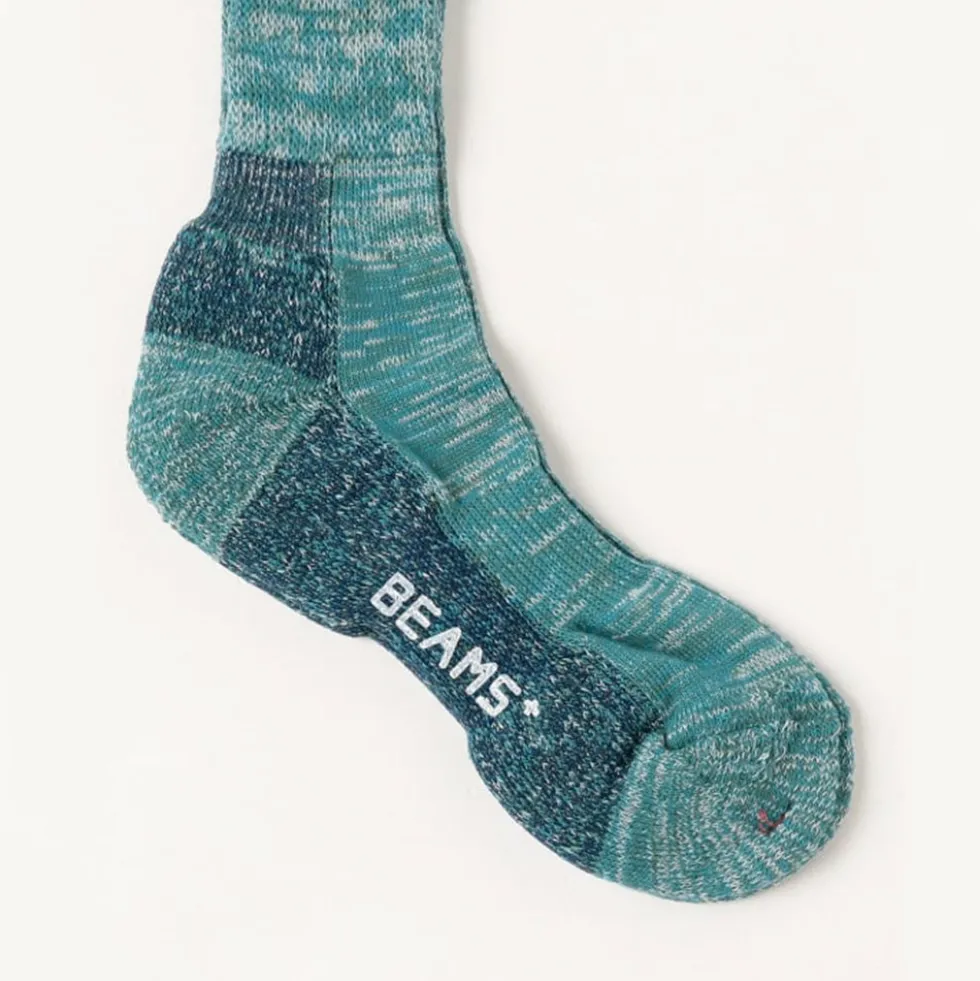 Beams Plus - Chaussettes Outdoor - Marine