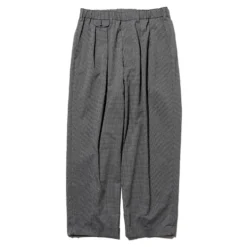 Beams Plus - Pantalon 2 Pleats Gaufré - Gris