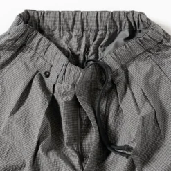 Beams Plus - Pantalon 2 Pleats Gaufré - Gris