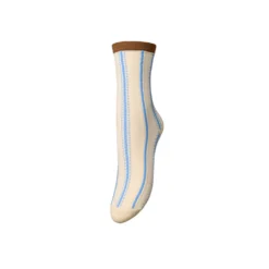 Becksöndergaard - Chaussettes Linoa - Blanc Birch