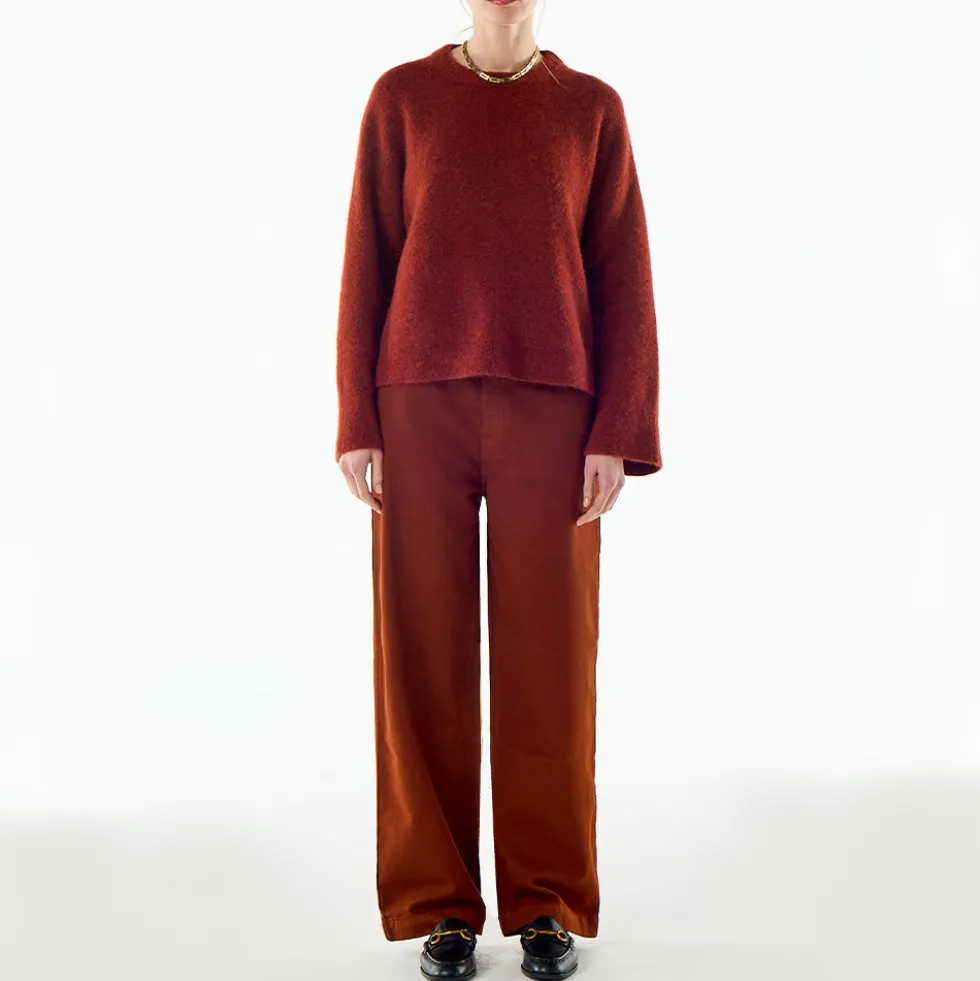Belle Pièce - Pull Kipling - Ocre Rouge