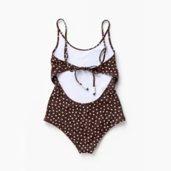 BELLINI BIKINI - Maillot de bain Saona - Pois Marron