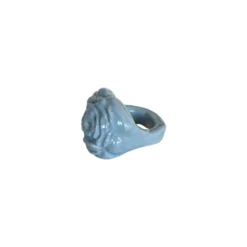 Blanca Olmos Studio - Bague La Rosa - Bleu Clair