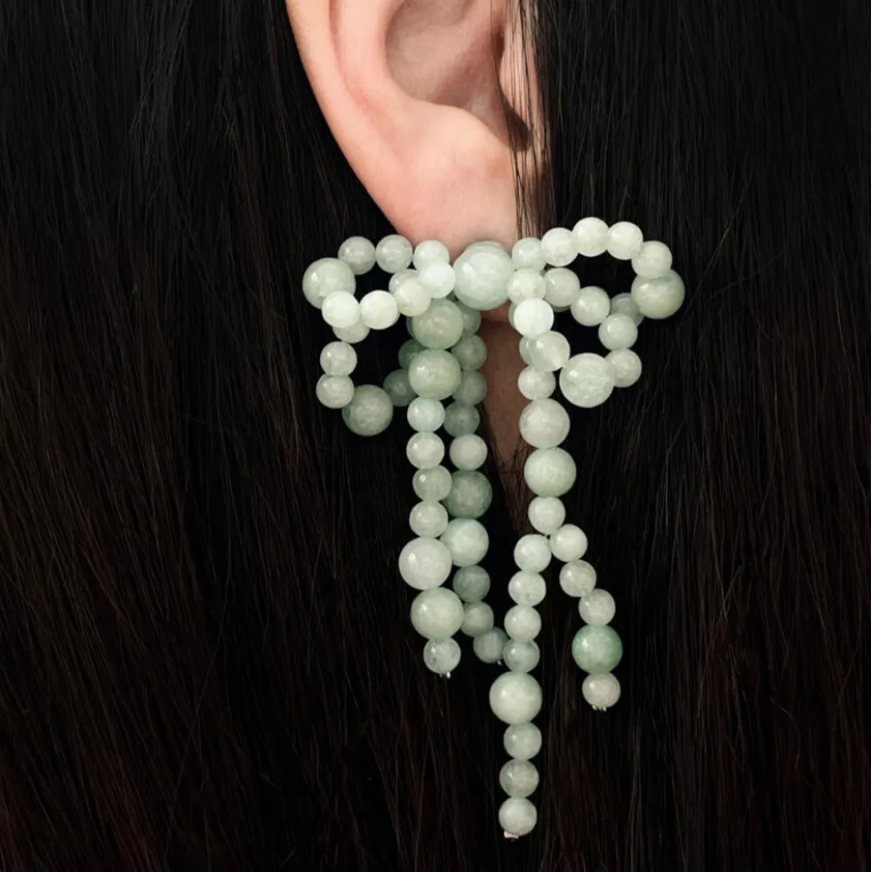 Blanca Olmos Studio - Boucles d'oreilles El Lazo - Lagoon