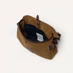 Bleu de Chauffe - Sac Musette du Pecheur XS - Marron Noisette