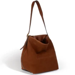 Bleu de Chauffe - Sac Seau Sofia - Brun Fauve