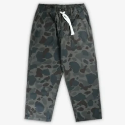Bleu - Pantalon Relaxed Camo - Frogskin