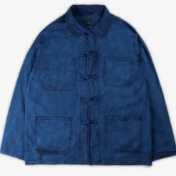 Bleu - Veste Shanghai Pure Indigo - Bleu