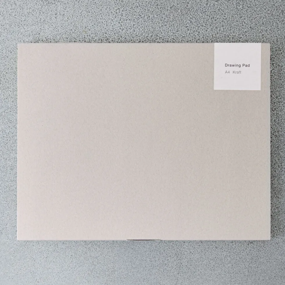 Bloc de dessin kraft - A4