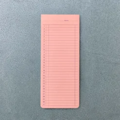 Bloc-note planner mensuel - Rose