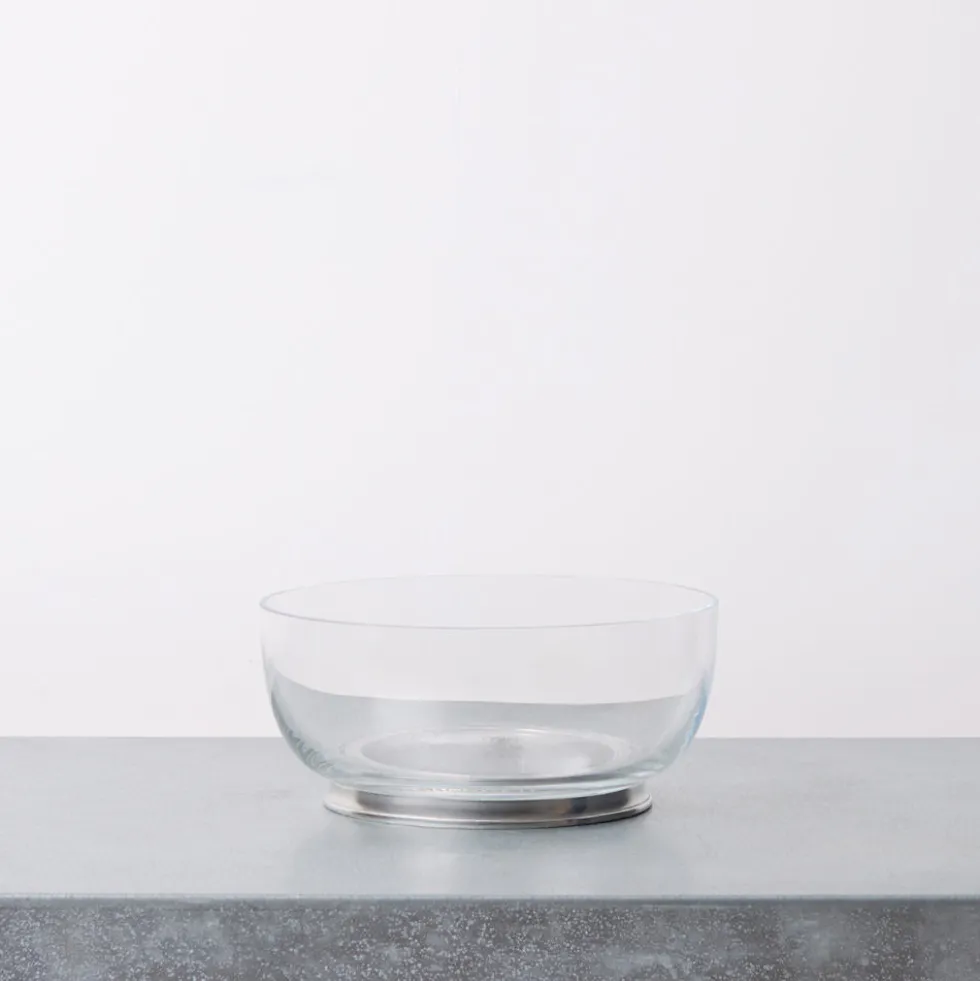 Bol en étain et cristal - Cosi Tabellini