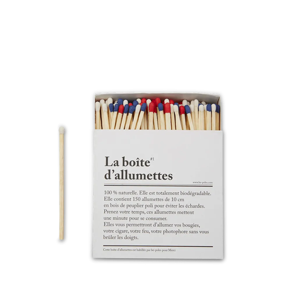 Boîte de 150 grandes allumettes