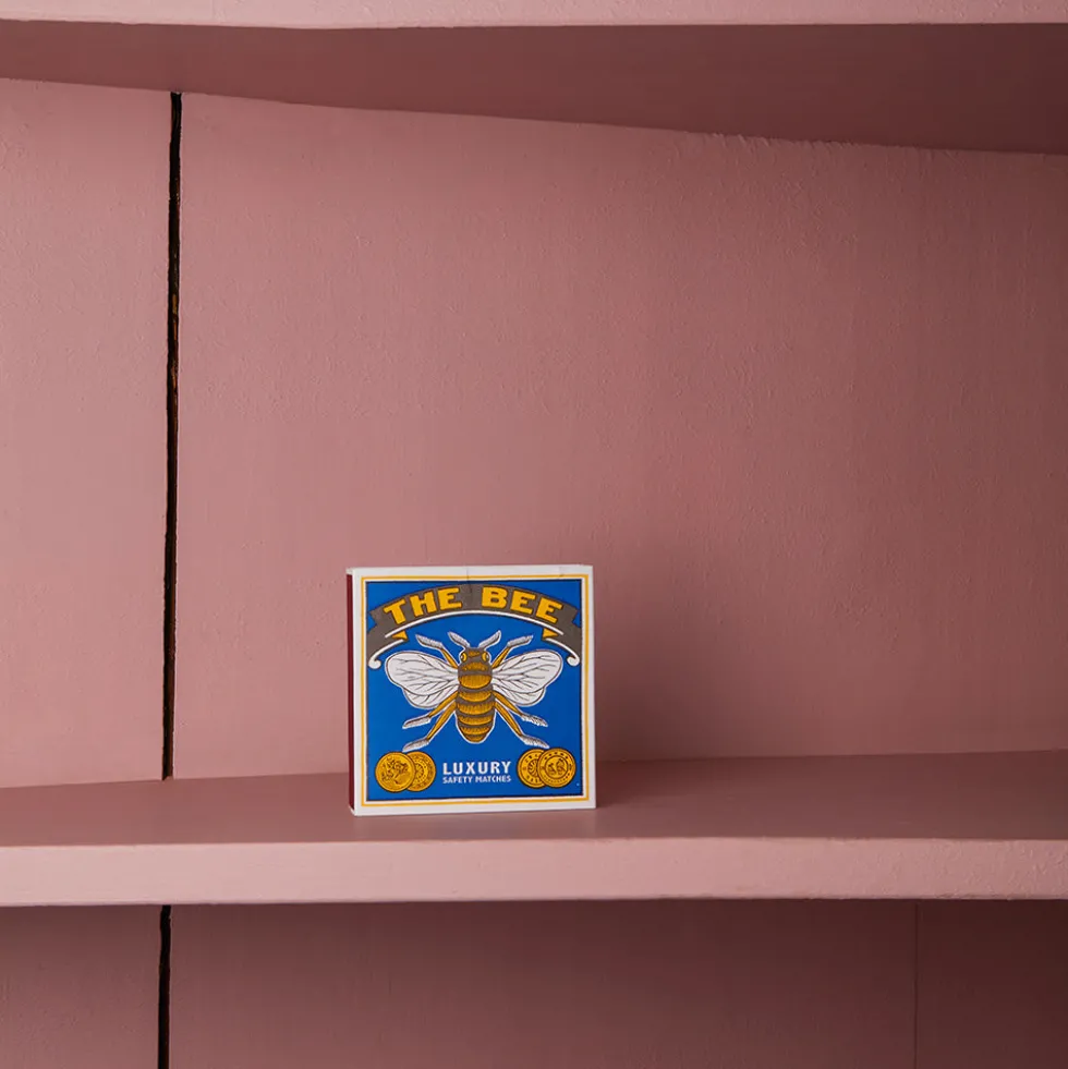 Boîte de 150 grandes allumettes - Abeille - Archivist