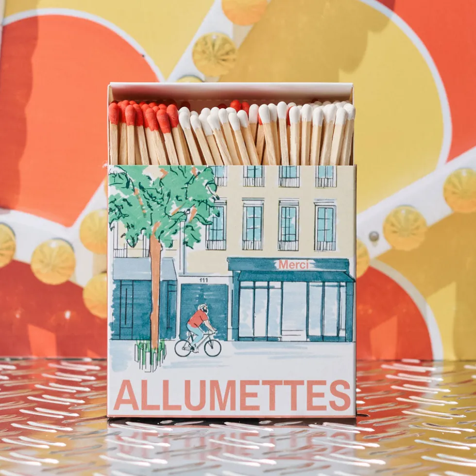 Boîte de 120 grandes allumettes - 111 beaumarchais