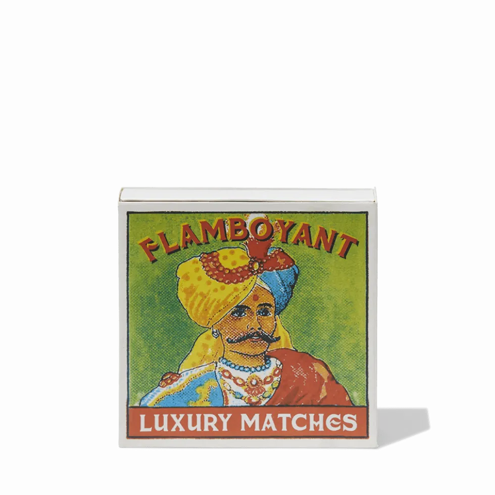 Boîte de 150 grandes allumettes - Flamboyant - Archivist
