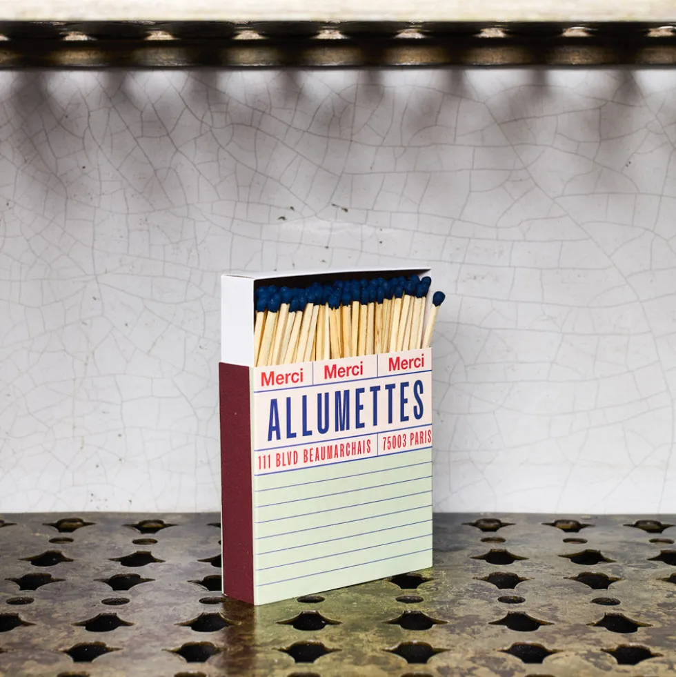 Boîte de 120 grandes allumettes - Liste
