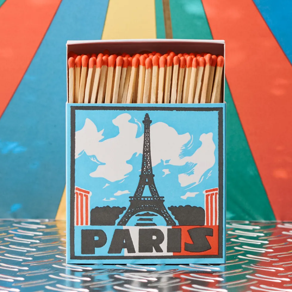 Boîte de 150 grandes allumettes - Paris - Archivist