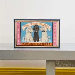 Boîte géante de 150 grandes allumettes - Caniche - Archivist