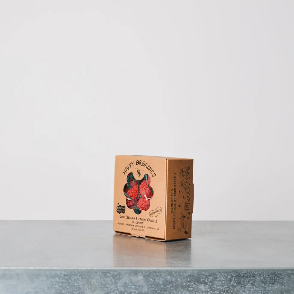 Bougie - Barquette Framboises