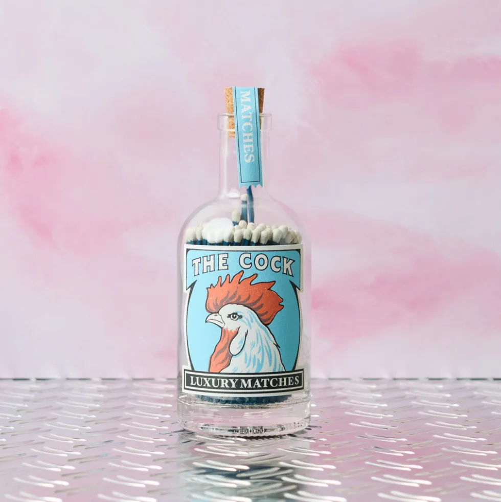 Bouteille de 150 allumettes - The Cock - Archivist
