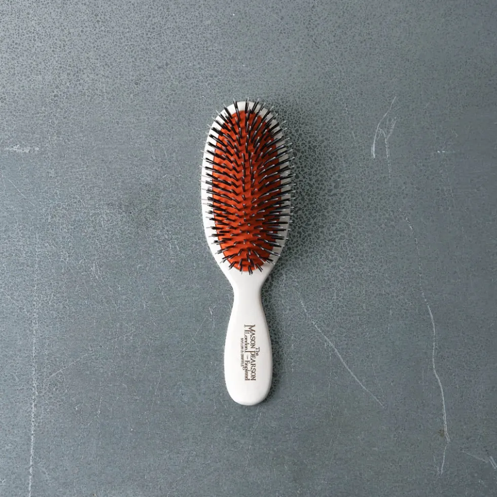 Brosse à cheveux blanche S - Mason Pearson