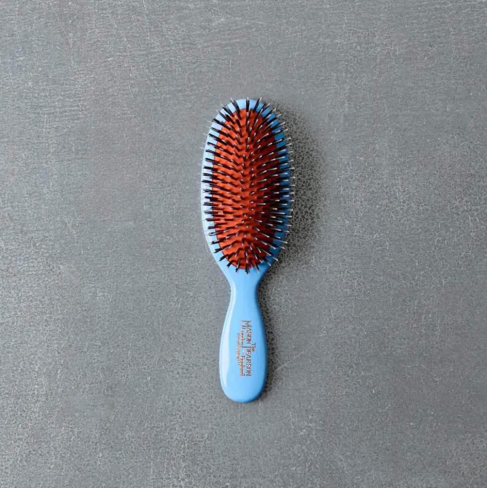 Brosse à cheveux bleue S - Mason Pearson