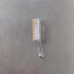 Brosse à cheveux cristal jaune - Cartel