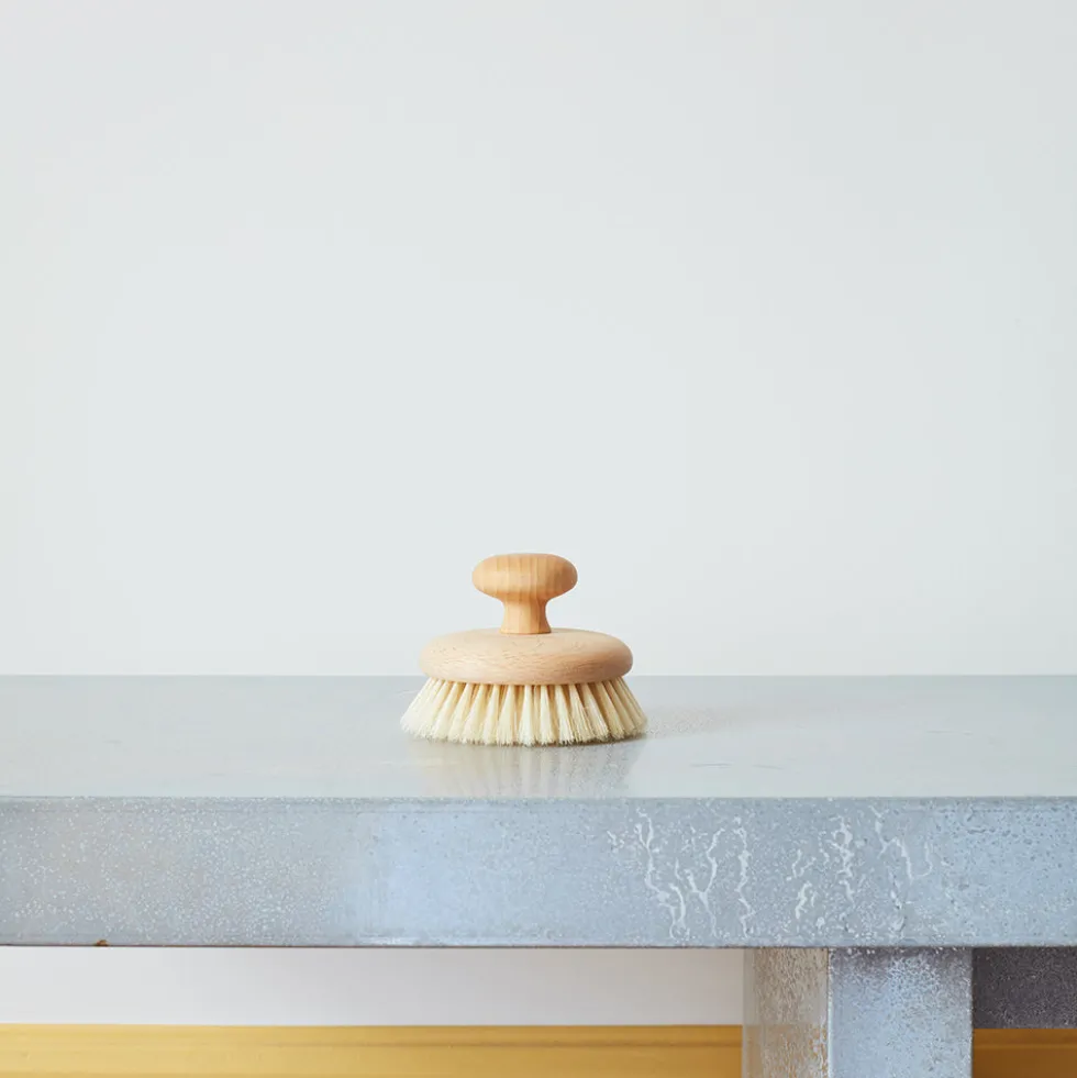 Brosse de massage avec pommeau
