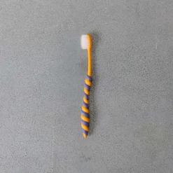 Brosse à dent - Jaune & Marine