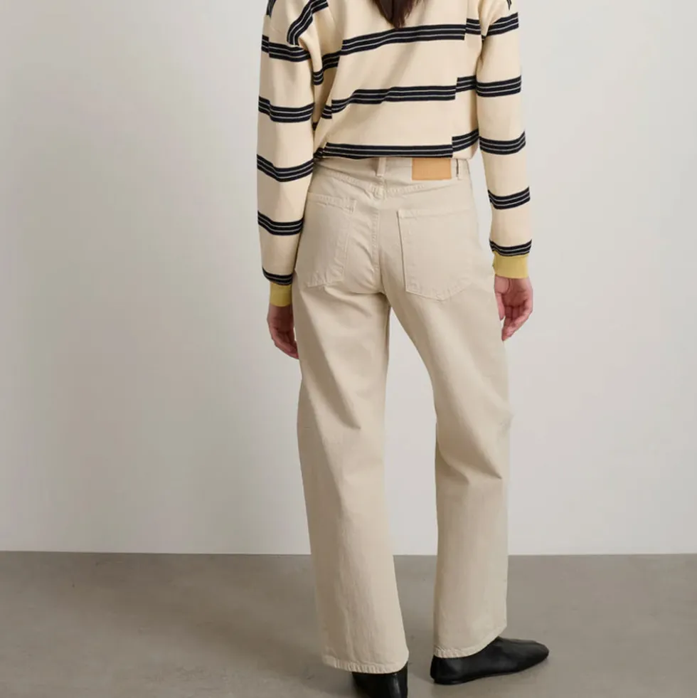 B Sides - Jeans Slim Lasso - Chalk Overdye