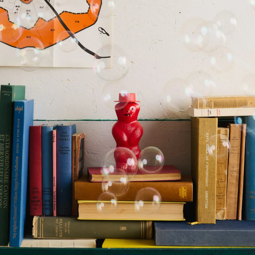 Bulles de savon Ours - Rouge