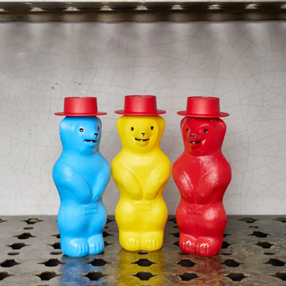 Bulles de savon Ours - Rouge