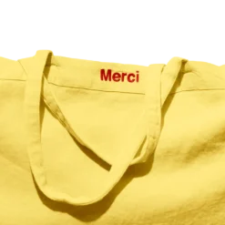 Cabas en lin lavé - Jaune Citronnade